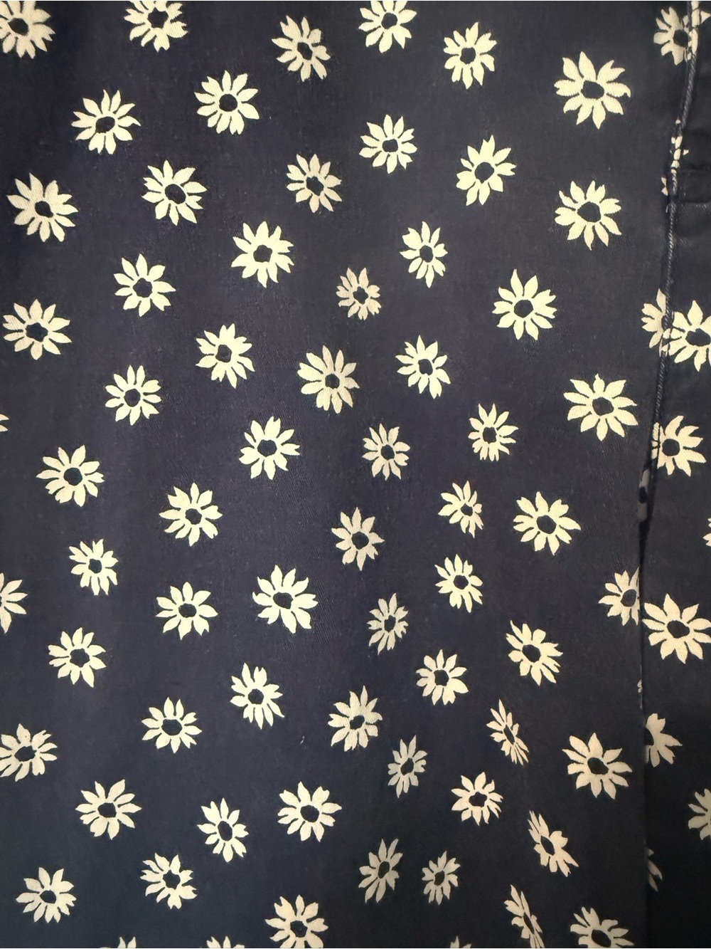 Jones New York Sport Navy Slim Pants with Flower Detail- 10 - Picture 3 of 6